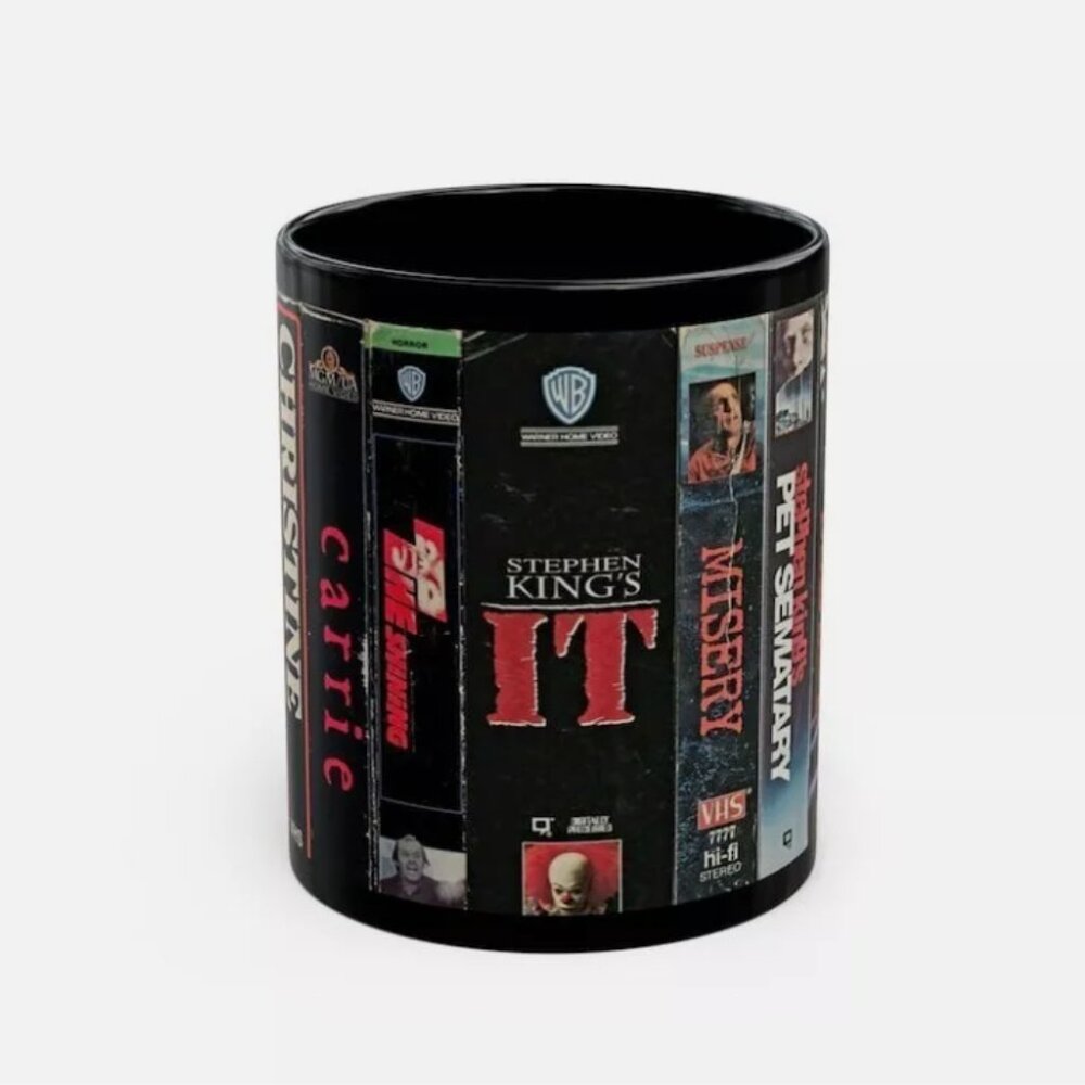Black Mug, Horror Design,  Coffee Mug